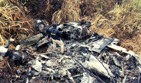 Narcoavioneta se estrella cerca de la Mosquitia hondureña